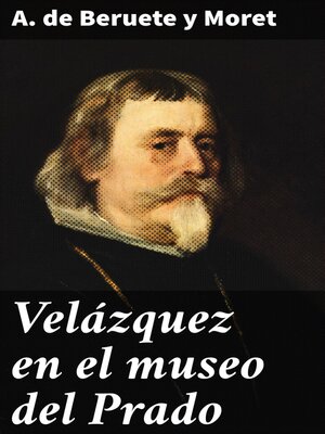 cover image of Velázquez en el museo del Prado